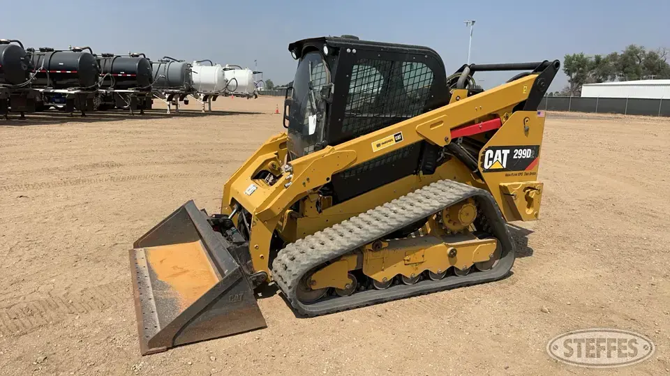 2017 CAT 299D2 Tracked Skid Steer