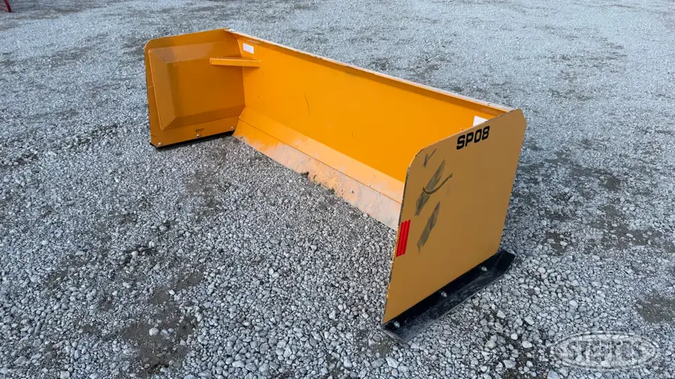 2026 Industrias America SP08 Skid Steer Snow Pushers and Snowblower