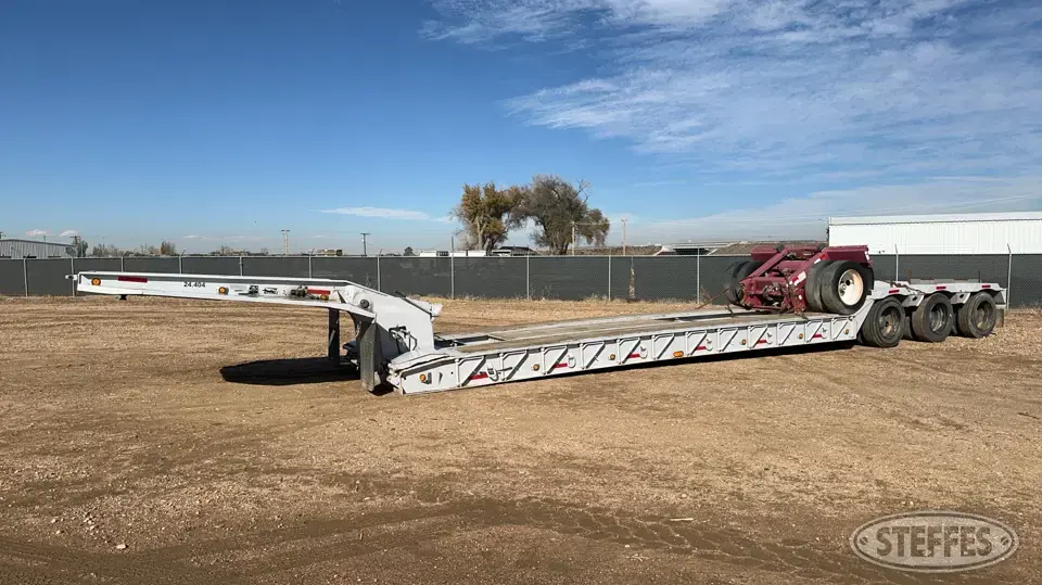 2009 Load King 553/4SS 55 ton Lowboy Trailer