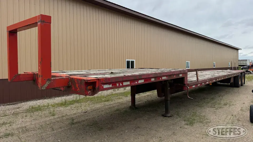 1972 Fruehauf Step Deck Trailer
