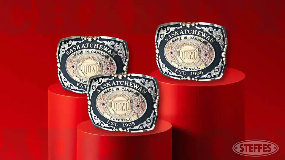 Limited Edition Quick Dick McDick Buckle #3 4H-Charity