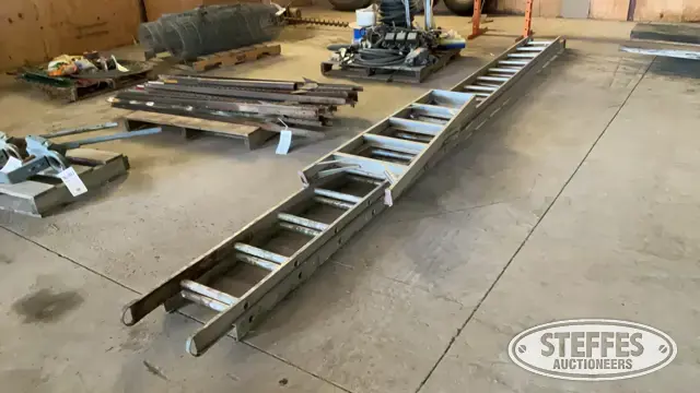 (2) Aluminum ladders