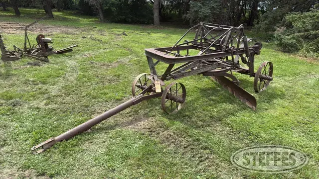 Antique road grader