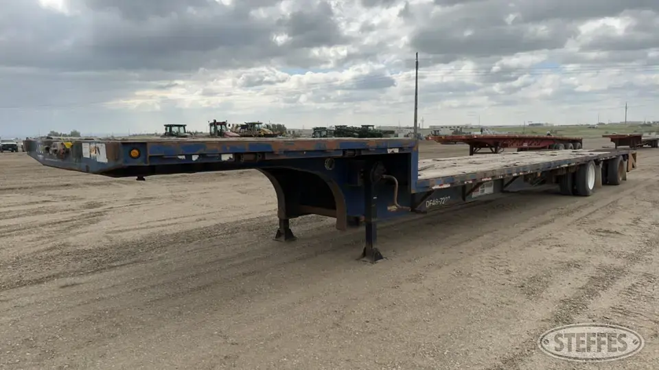1996 Wabash DF48-7227 Step Deck Trailer
