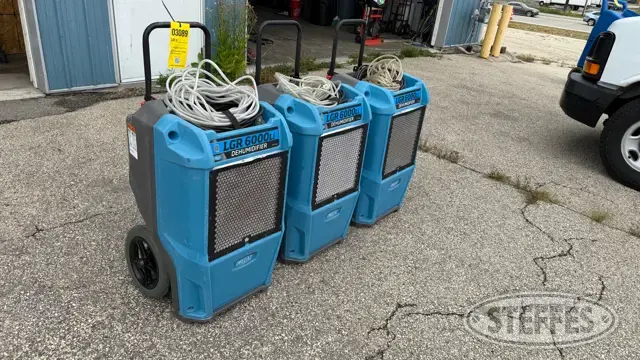 (3) Dri-Eaz LGR 6000Li