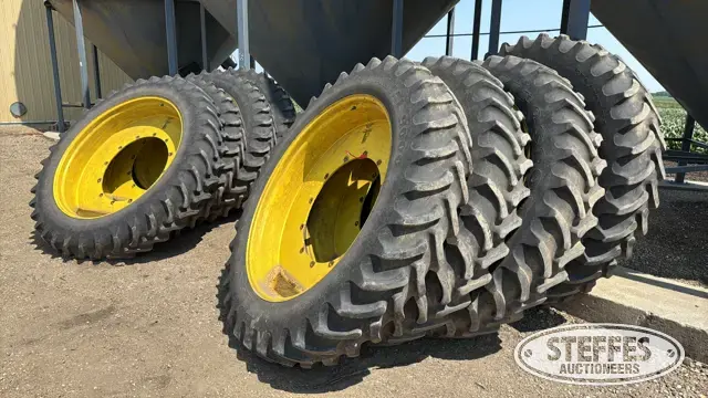 (8) Firestone Radial 9000 380/90R54 tires