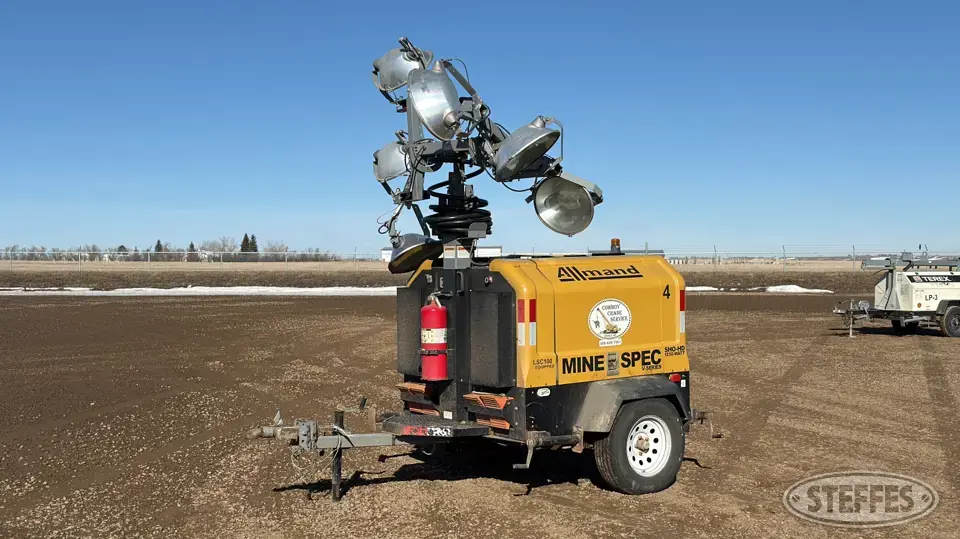 2014 Allmand Bros SHO-HD Mine Specs V Series Light Tower