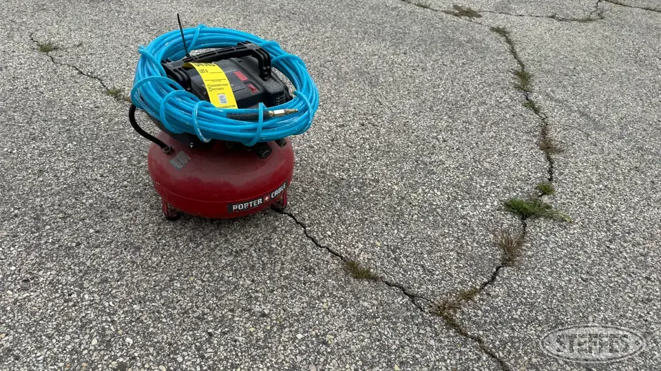 Porter Cable Air Tools and Compressor