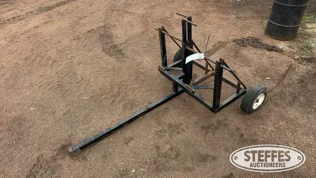 Wire spool cart