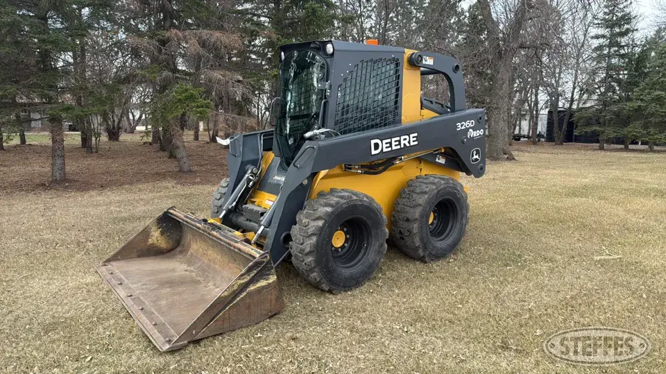 2011 Deere 326D Wheeled Skid Steer