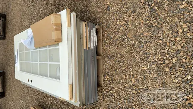 Metal doors