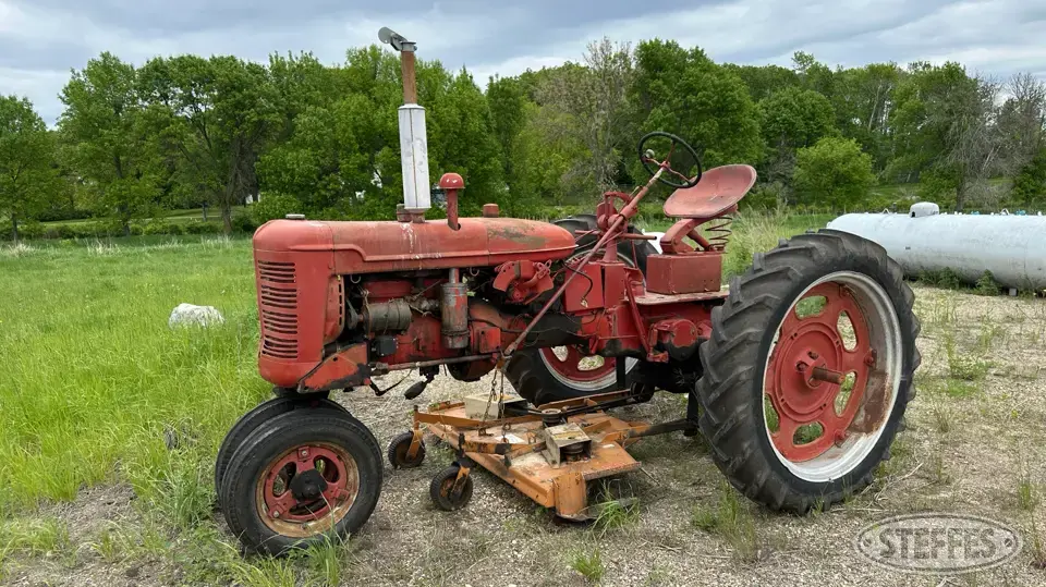 1948 Farmall C Collectible Show Tractors-Stationary Engine