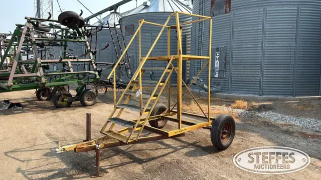 Keller Welding & Mfg. laser tower trailer