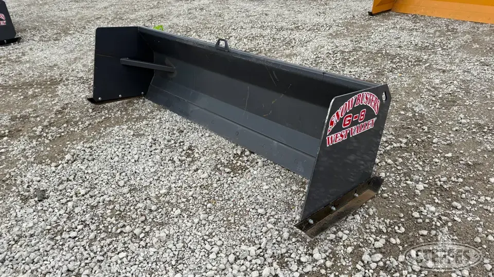 2026 Industrias America G8 Skid Steer Snow Pushers and Snowblower