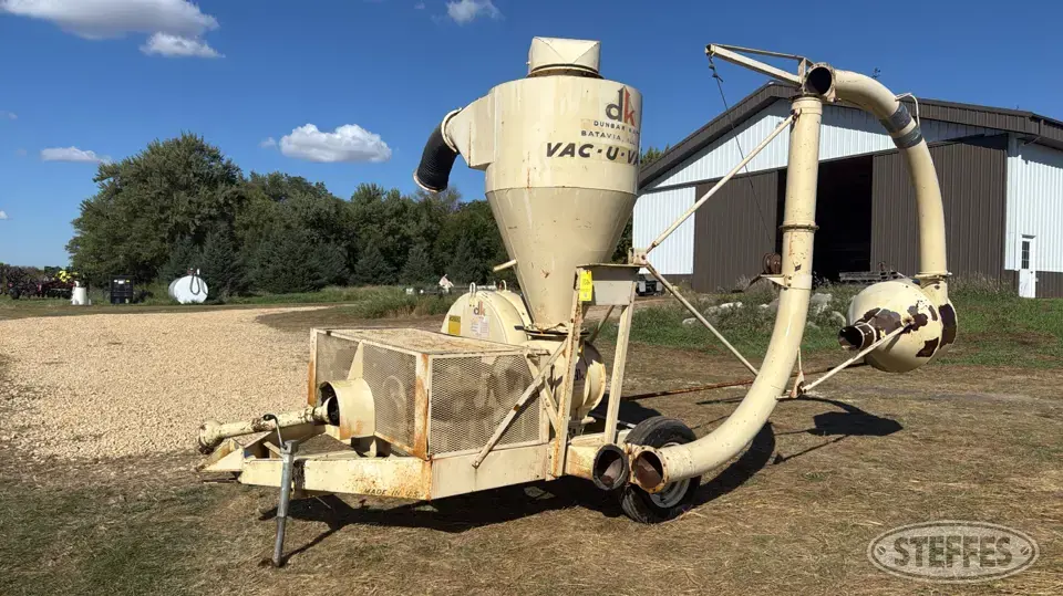 Dunbar Kapple Vac-U-Vator Pneumatic Grain Equipment