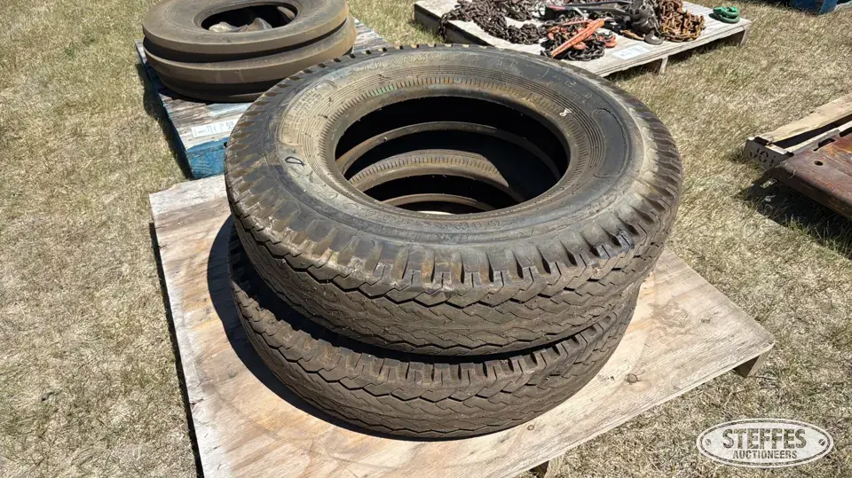 (2) Firestone 8.25-20 tires Truck Tire