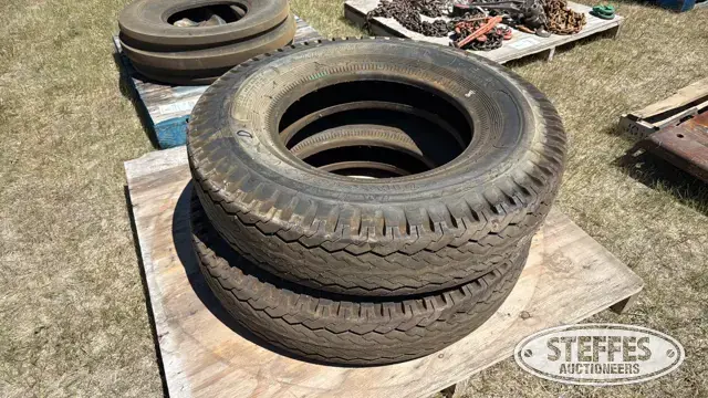 (2) Firestone 8.25-20 tires