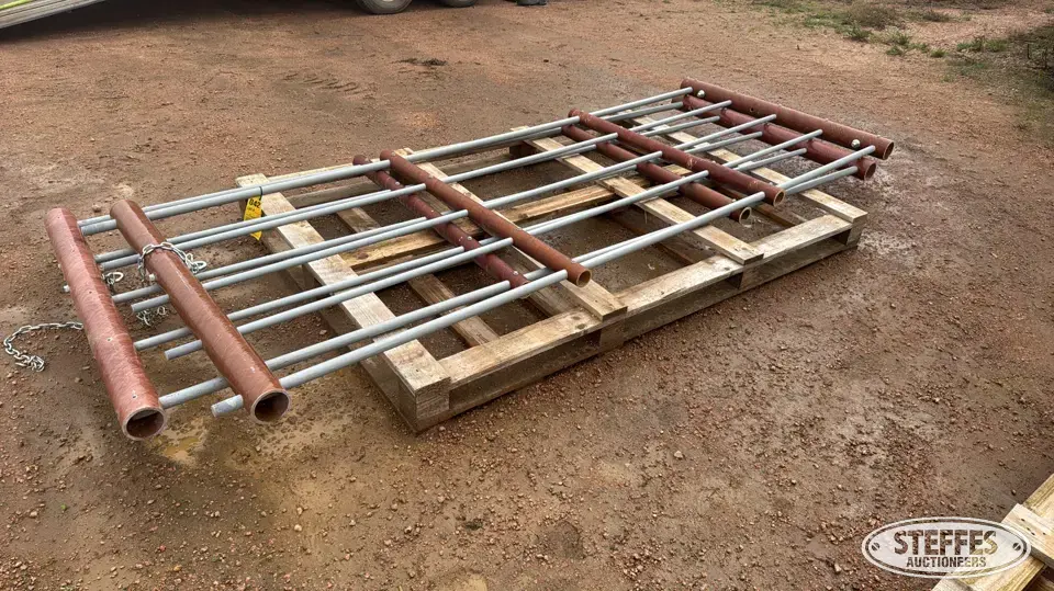 (2) 10’ Livestock gates Farm Support Item
