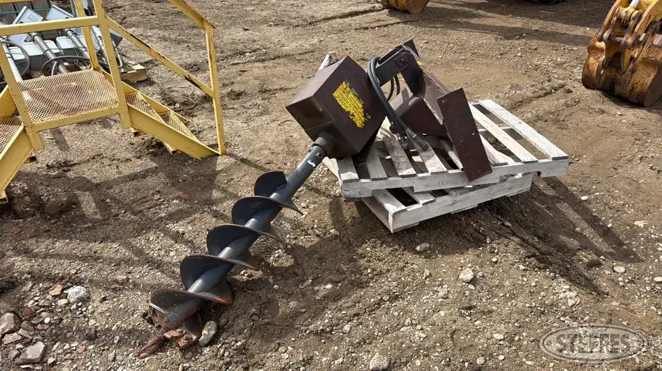 Lowe 200 Skid Steer Augers-Post Driver