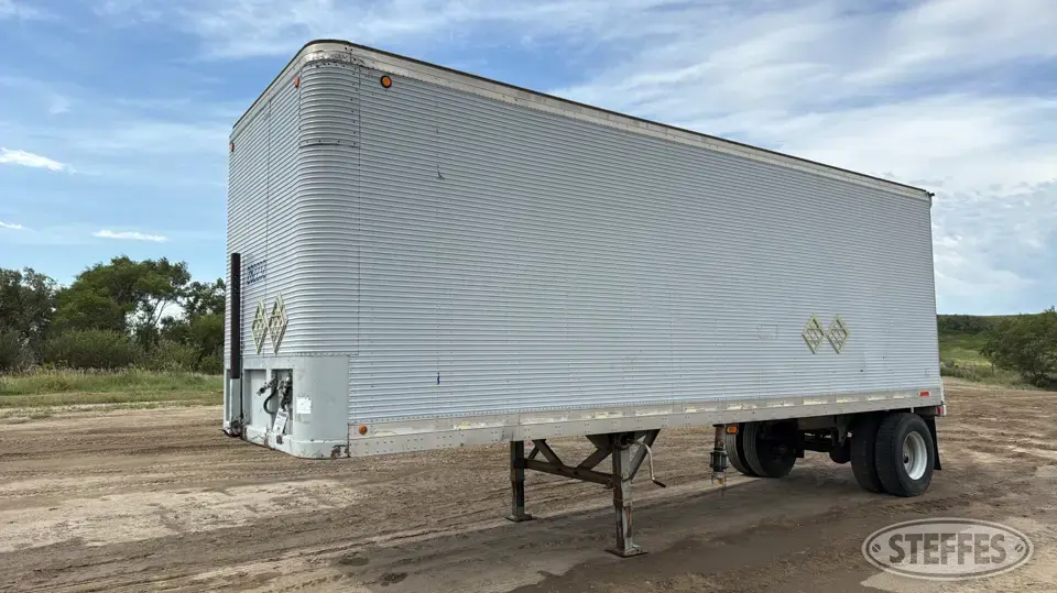 1995 Fruehauf FBB9-NF1-28W Van Trailer