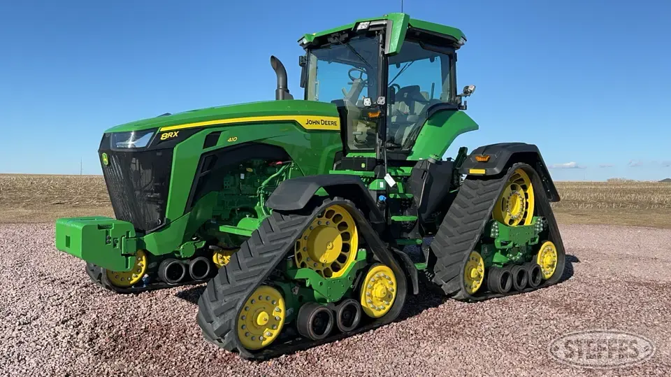 2021 John Deere 8RX 410 Track Tractor