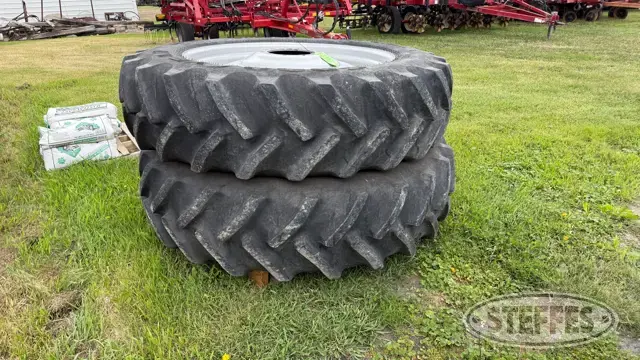 (2) Goodyear Super Traction Radial 480/80R46 tires