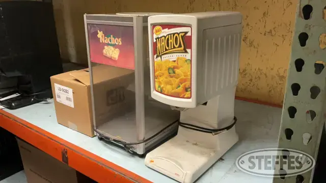 Nacho Chip Warmer and Cheese Dispenser