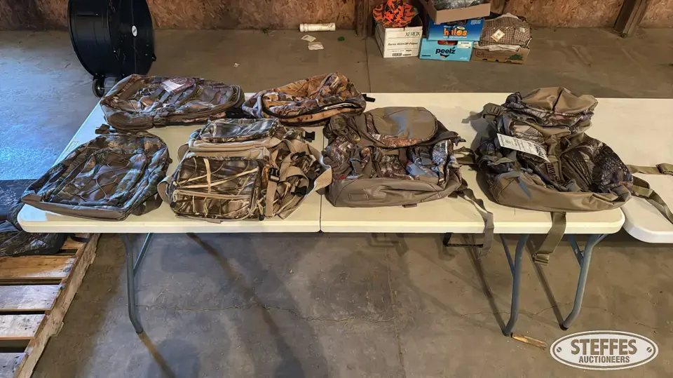 (6) Hunting/outdoor backpacks Personal Property
