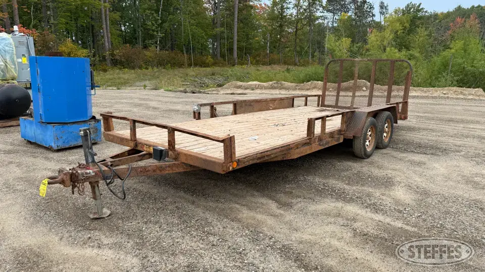 2014 PJ tandem axle trailer Utility Trailer
