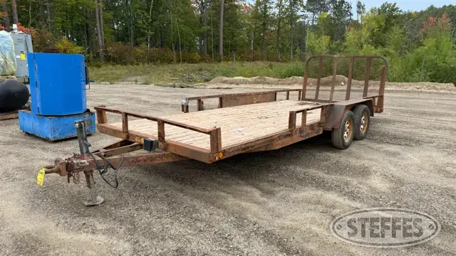 2014 PJ tandem axle trailer