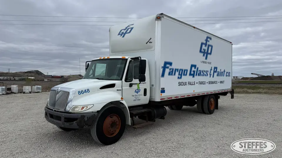 2008 International DuraStar 4300 Single Axle Boxed Truck
