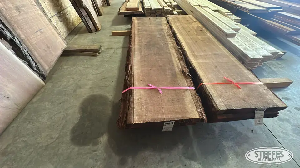 (2) Redwood slabs Business Inventory