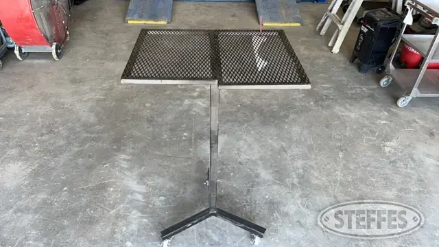 Shop-built metal stand