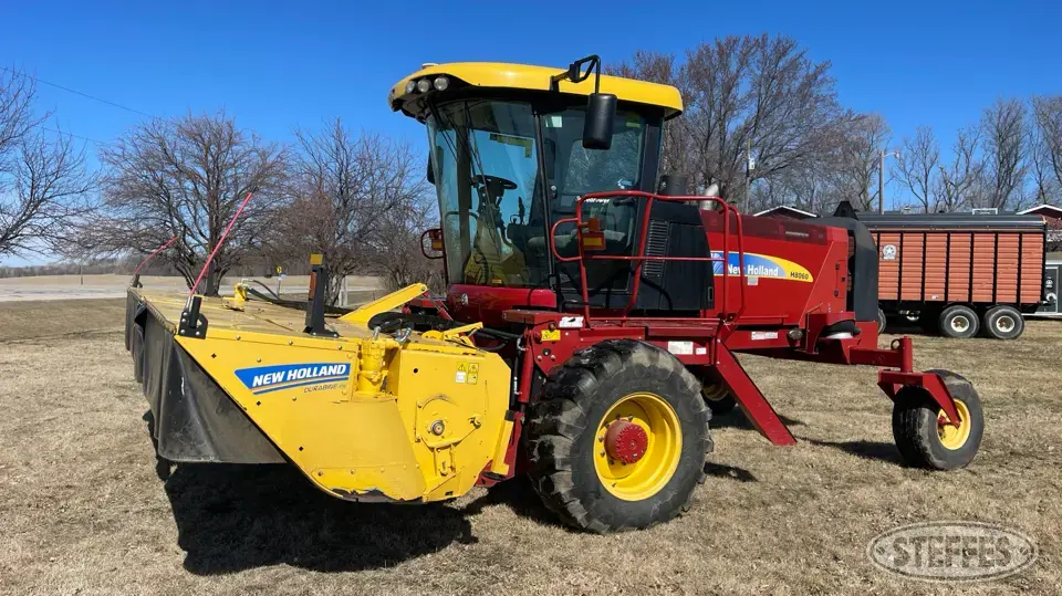 2014 New Holland H8060 Self-Propelled Windrower