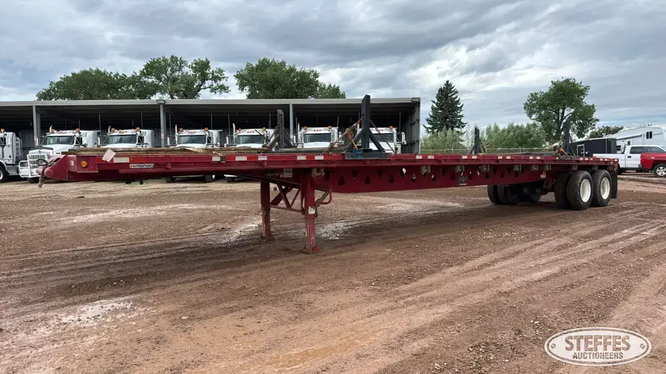 2009 Manac 10245A00 Semi Flatbed Trailer