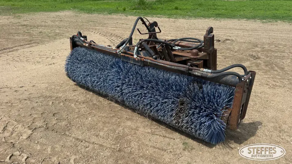 96” skid steer broom