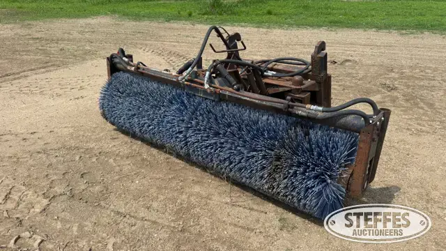 96” skid steer broom