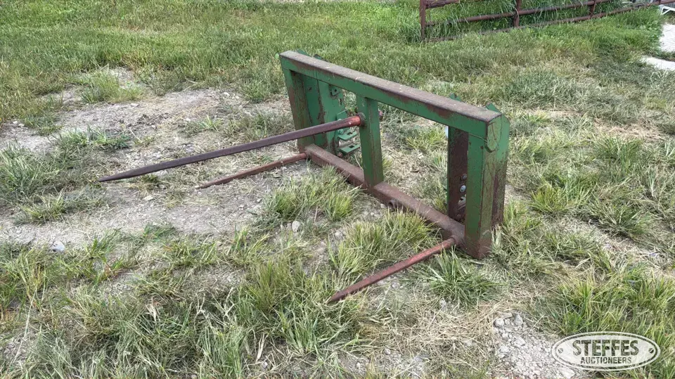 Bale spear Tractor Loaders and Attachment