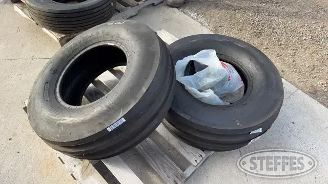 (2) Firestone 11L-15 tires