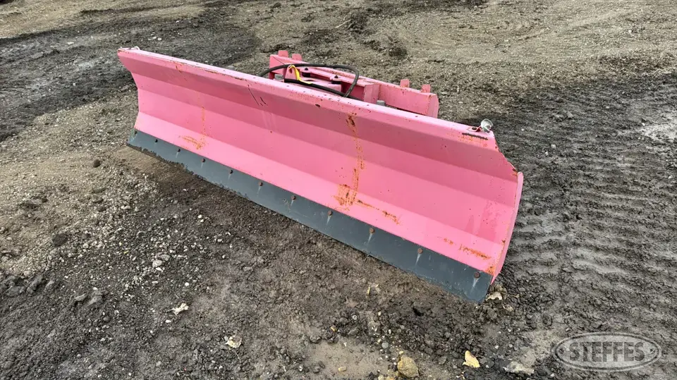 TMG skid steer snowplow Skid Steer Snow Pushers and Snowblower