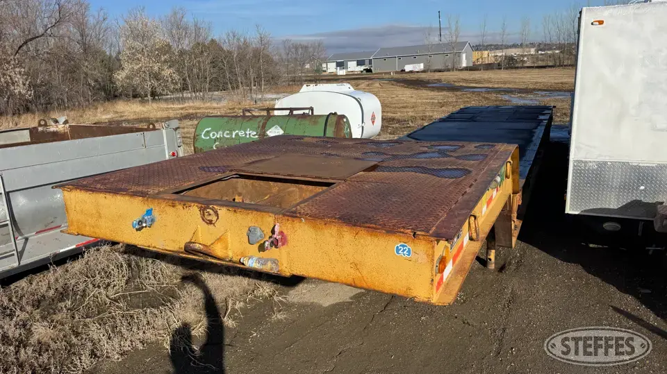 1967 Timpte LOF3T40 Step Deck Trailer