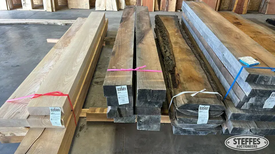 (10) Redwood slabs Business Inventory
