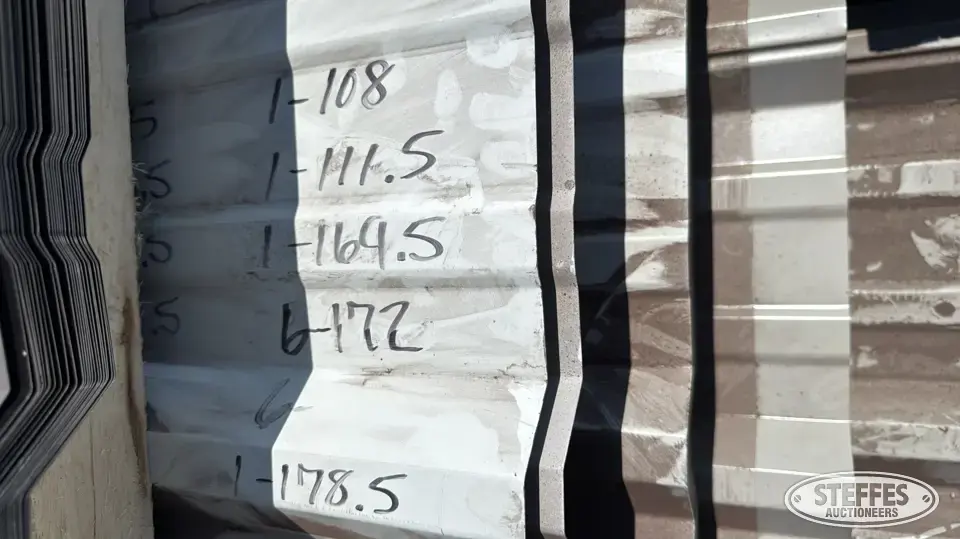 Sunward Steel hi-rib panel Business Inventory