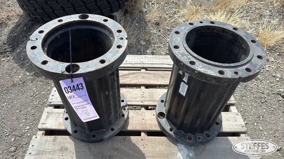 (2) Unverferth wheel spacers Ag Equipment Part