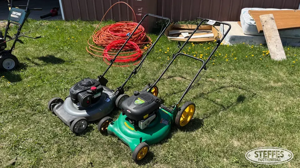 (2) Push mowers
