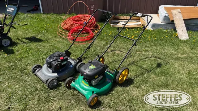 (2) Push mowers