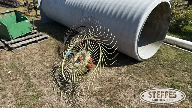 Rake wheel assembly
