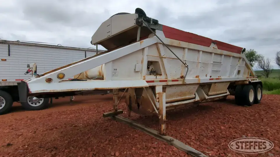 1980 Timpte Belly Dump Trailer