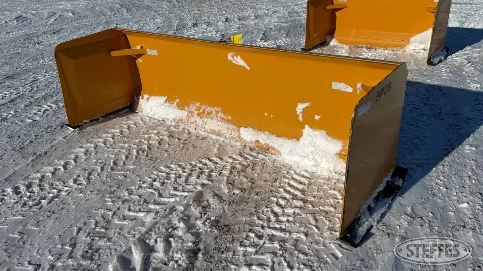2022 Industrias America SP09 Skid Steer Snow Pushers and Snowblower