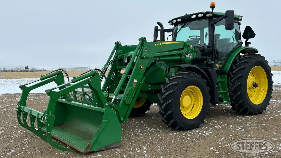 2021 John Deere 6155R MFWD Tractor